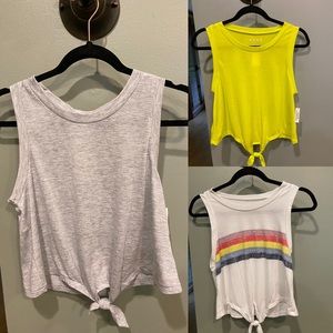 Aeropostale bundle of (3) crop tops
